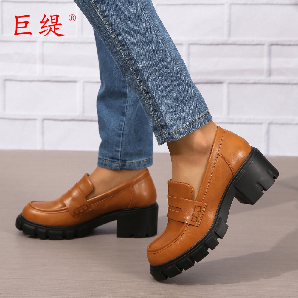Autumn and winter fashion shoes large yard loafers