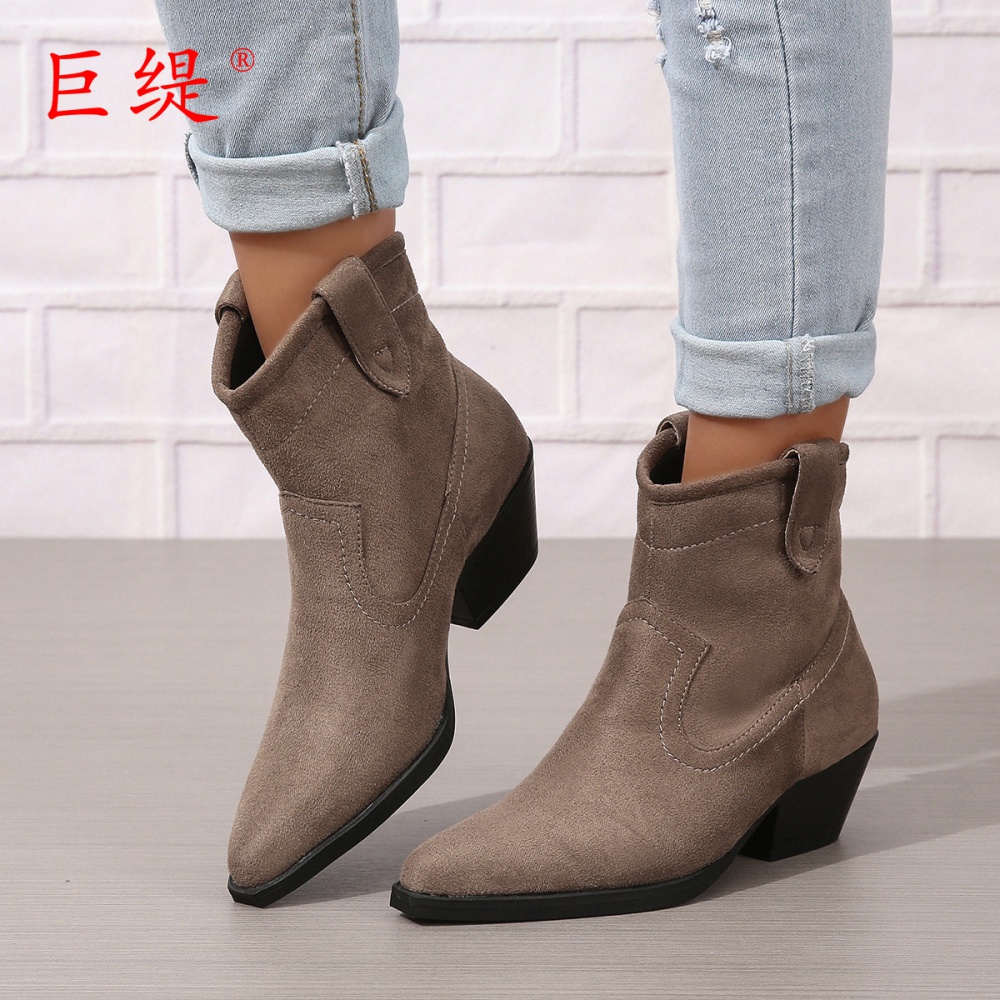 Large yard boots autumn and winter women's boots