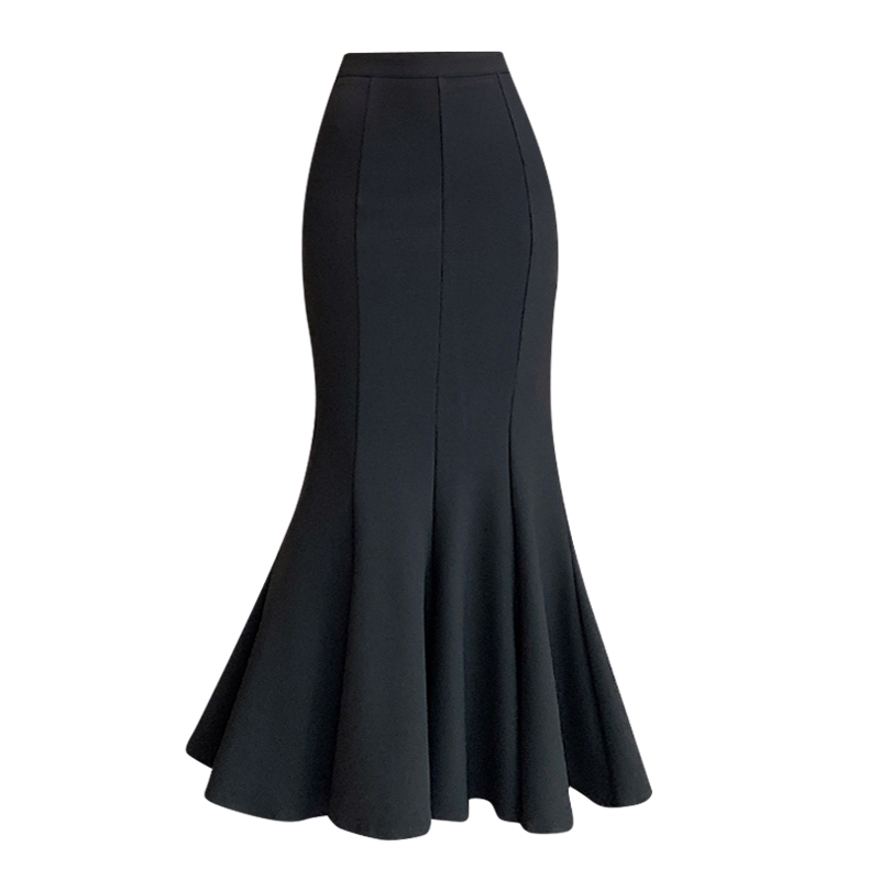 High waist business suit big skirt skirt for women