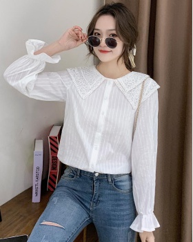 France style spring shirt Korean style tops for women