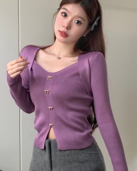 Unique sweater autumn and winter tops for women
