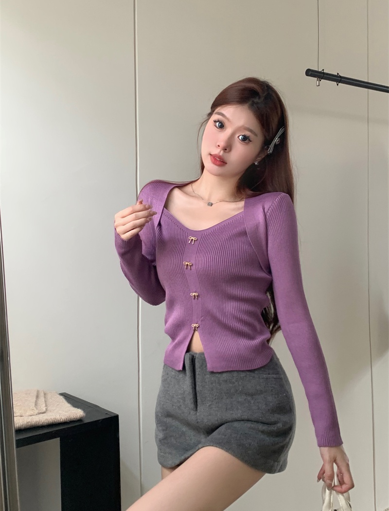 Unique sweater autumn and winter tops for women