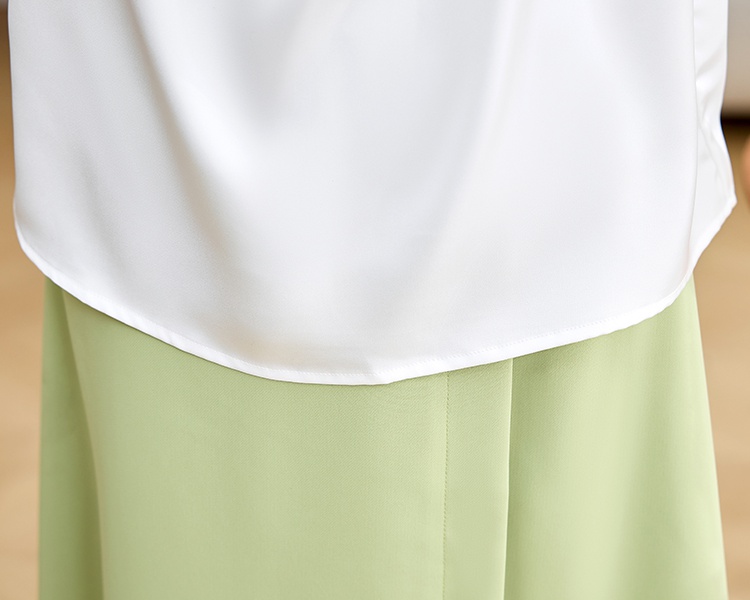 Spring white shirt temperament tops for women