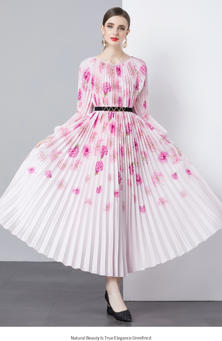 Pleats Please big skirt organ pleated quality dress