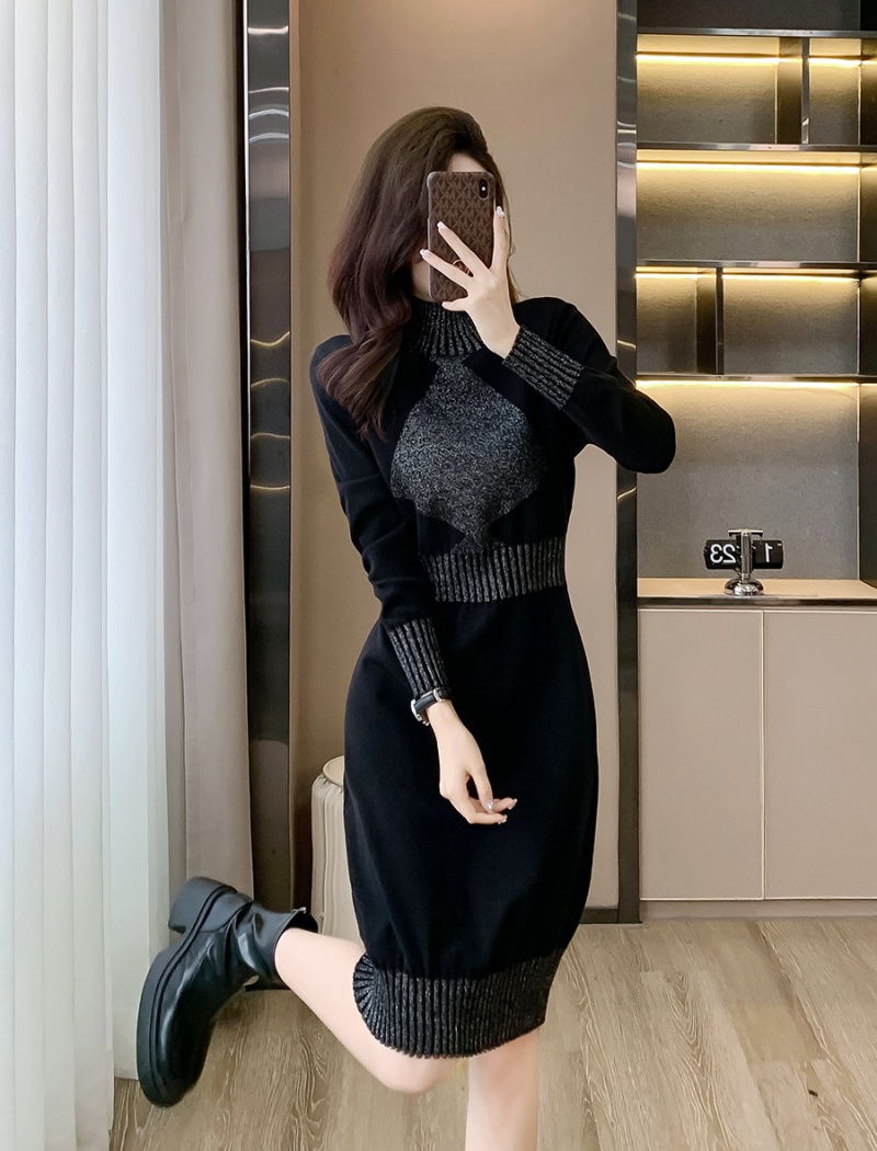 Chanelstyle dress sweater dress for women
