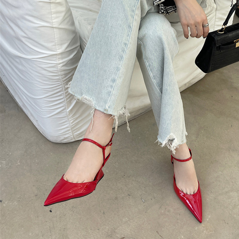 Spring pointed sandals fashion high-heeled shoes for women