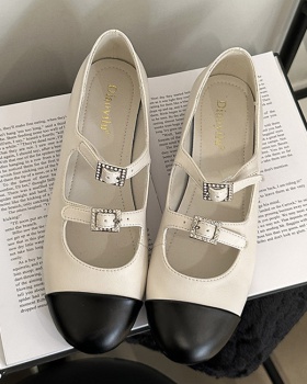 Rhinestone wedding shoes round shoes for women
