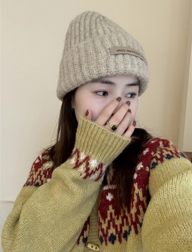 All-match spring sweater niche Korean style cardigan