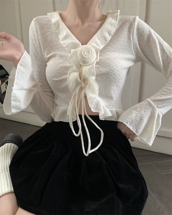 Spring and summer splice rose small France style tops