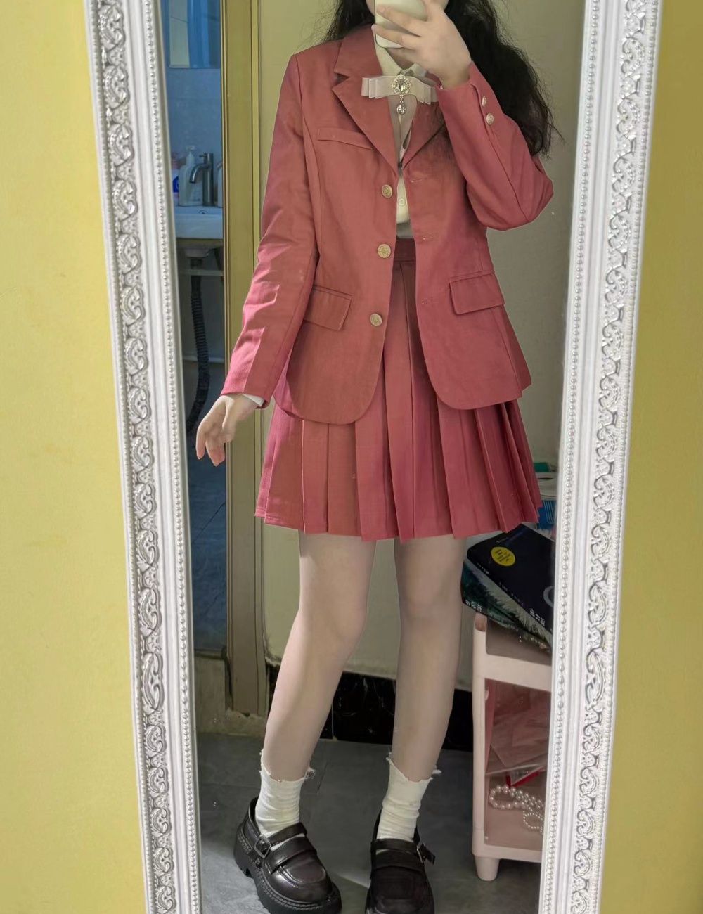 Autumn business suit college style coat for women