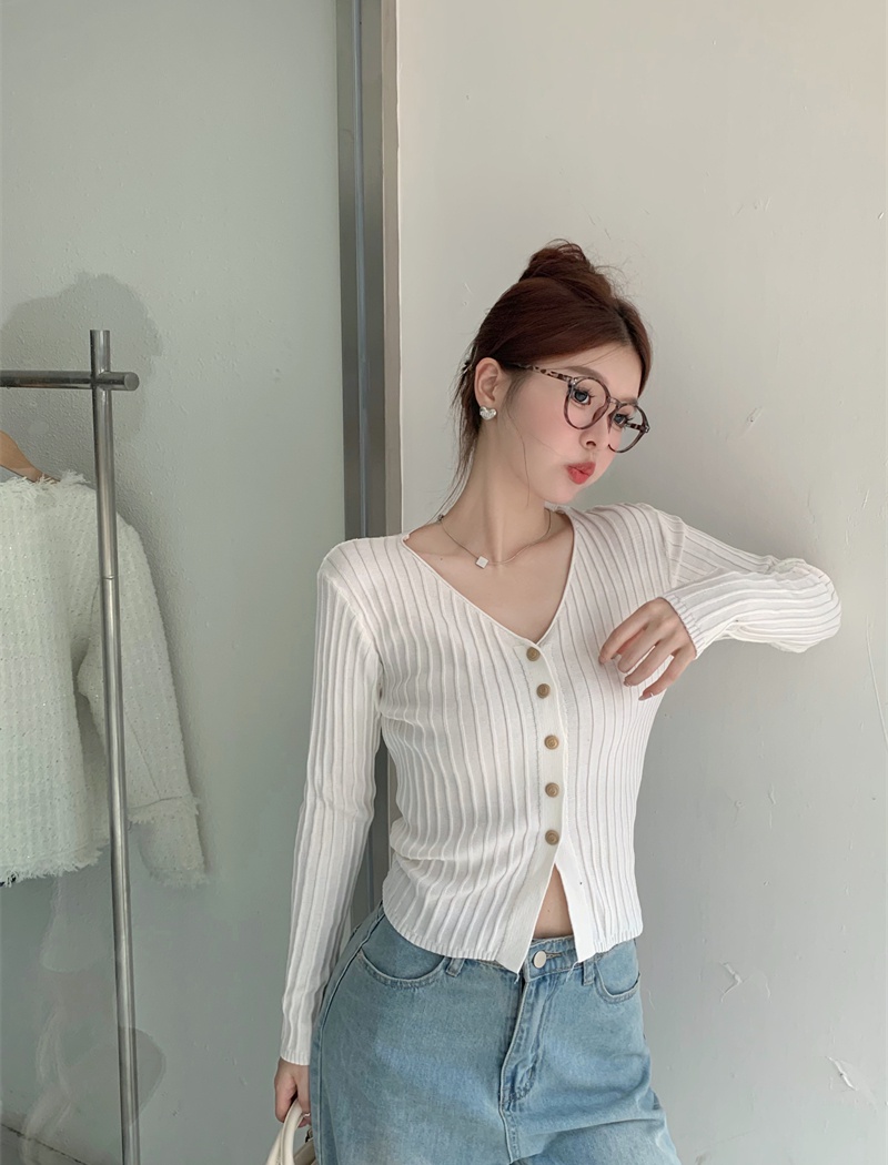 Autumn and winter cardigan all-match sweater