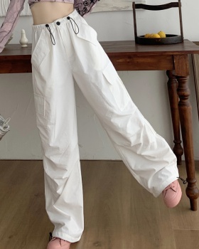 High waist wide leg pants wicking sweatpants for women