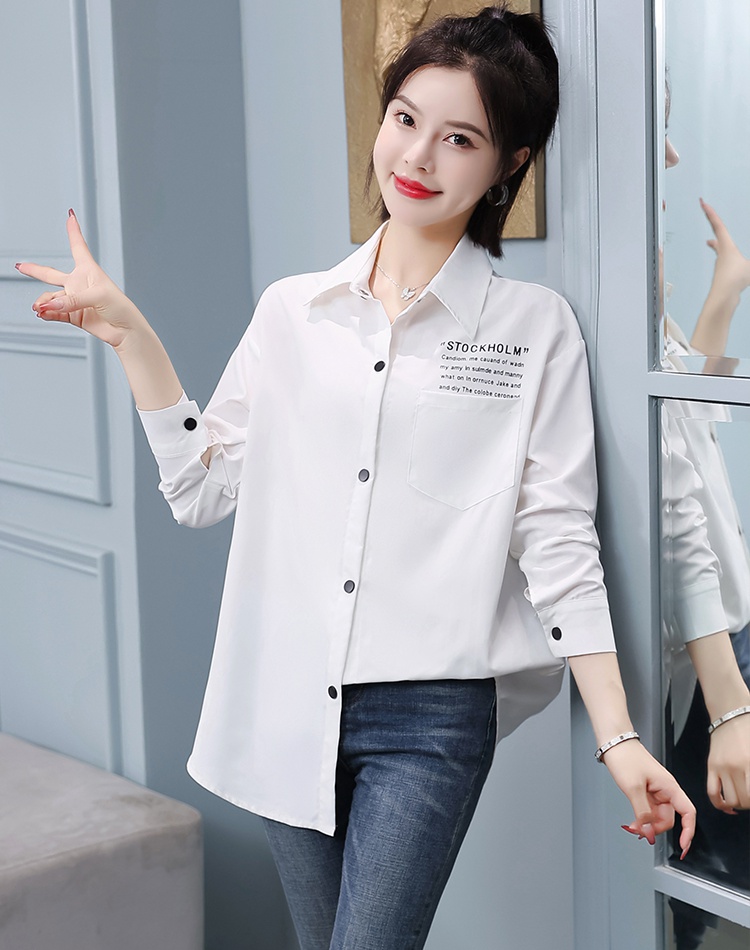 Long sleeve show young coat fashion shirt for women