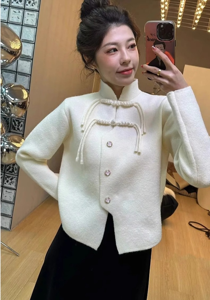 Tassels spring sweater Korean style Western style cardigan