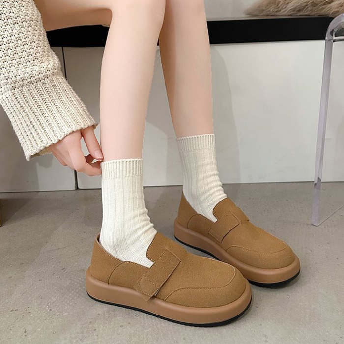 British style broadcloth flattie Casual shoes for women