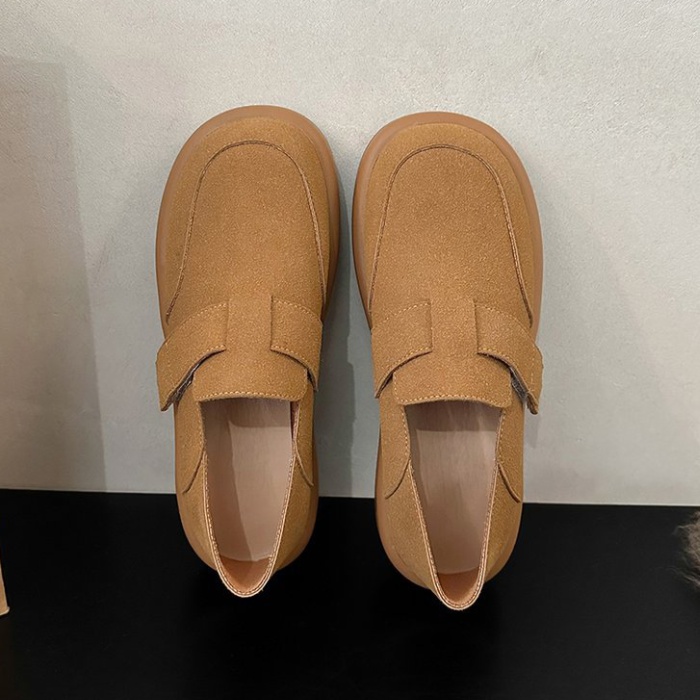 British style broadcloth flattie Casual shoes for women