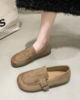 British style flattie spring and autumn peas shoes for women