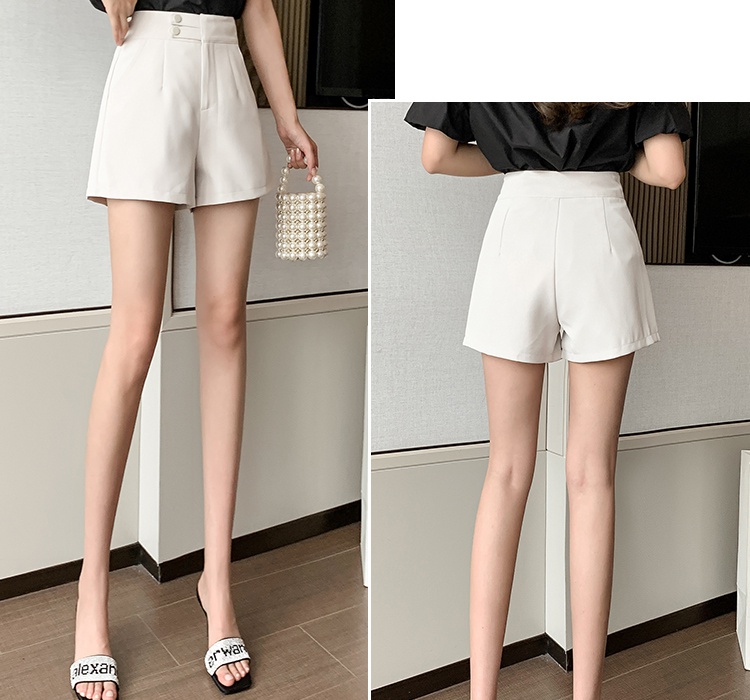 Slim wide leg pants Casual shorts for women