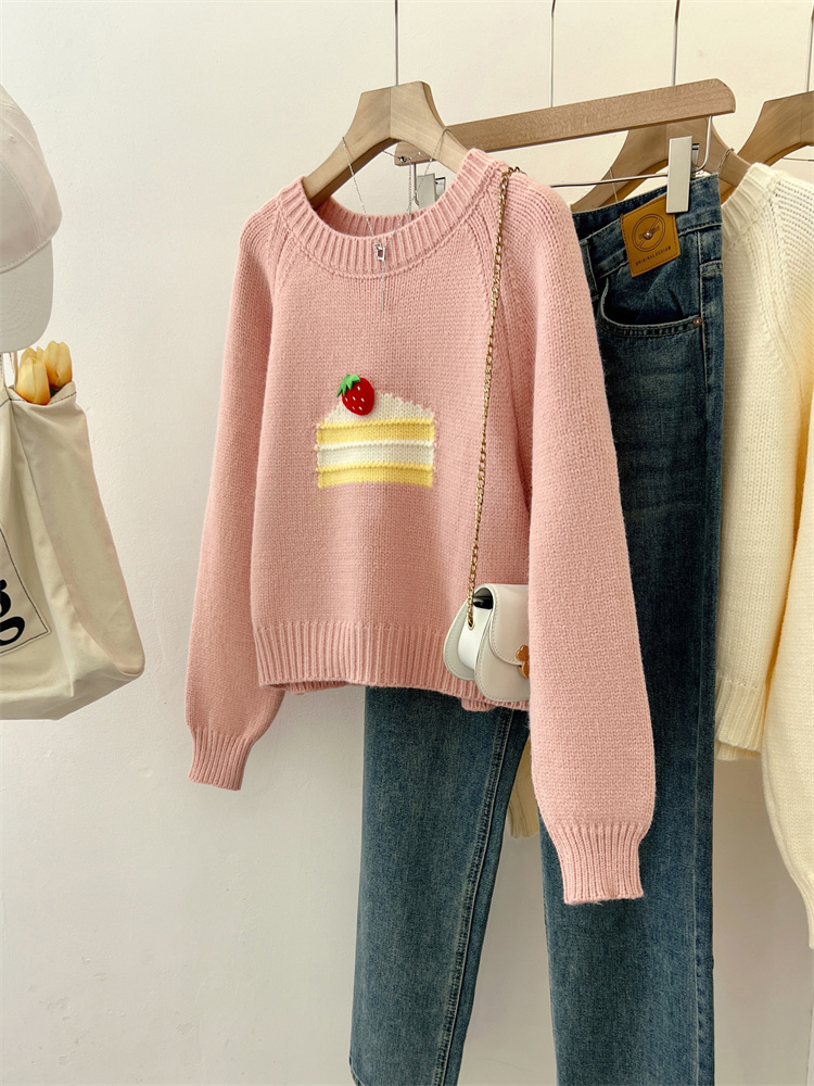 Cake pullover autumn and winter sweater for women