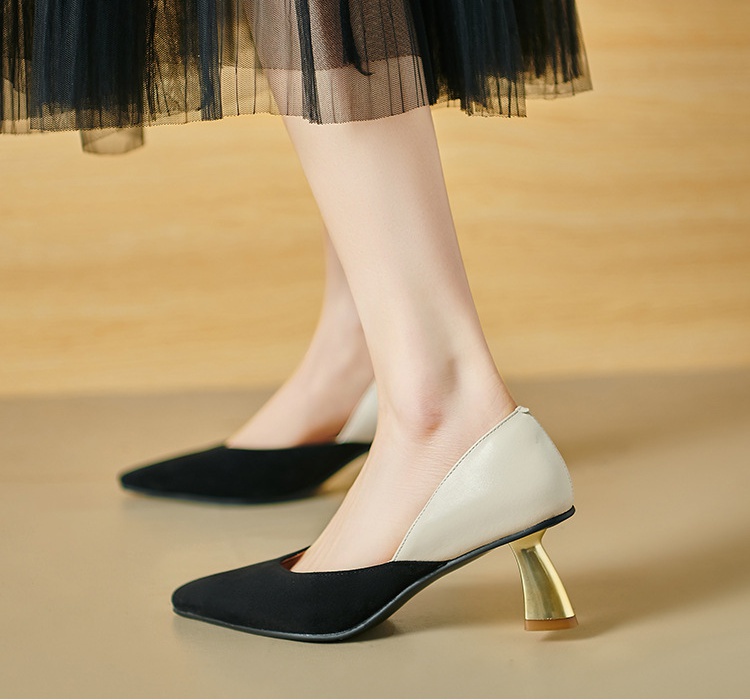 Large yard high-heeled shoes shoes for women