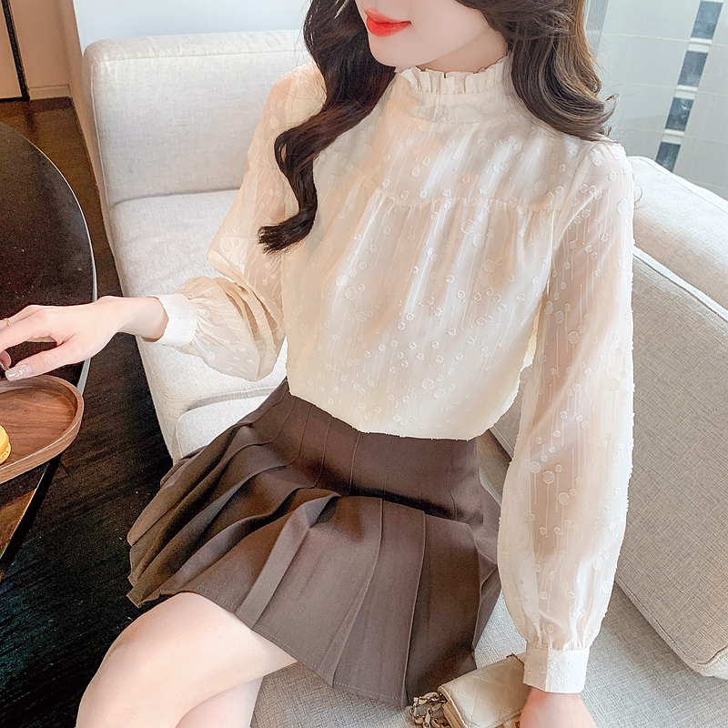Fashion bottoming shirt spring and autumn shirt for women