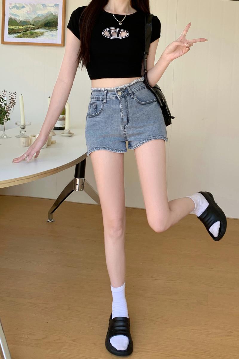 Package hip shorts spicegirl short jeans for women