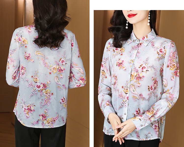 France style elegant shirt spring and summer tops for women