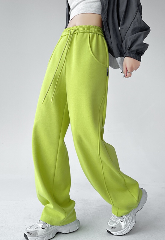 Wide leg banana loose spring sweatpants for women