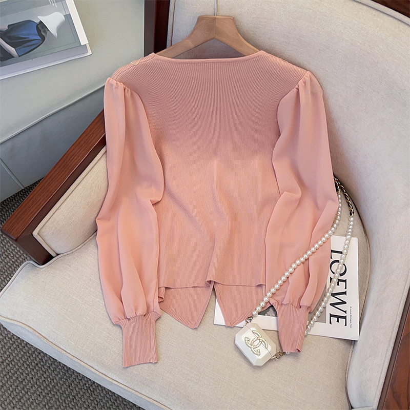Chanelstyle France style sweater spring tops