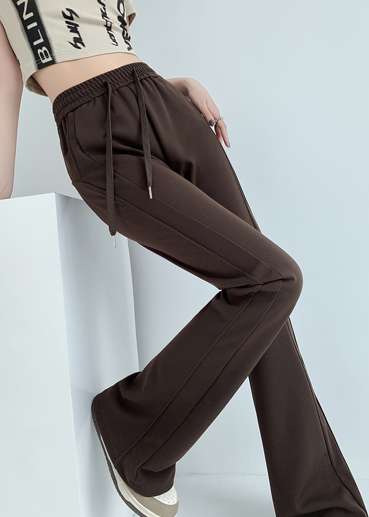 Lengthen slim casual pants American style pants for women
