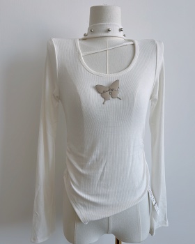 Butterfly bottoming shirt temperament sweater
