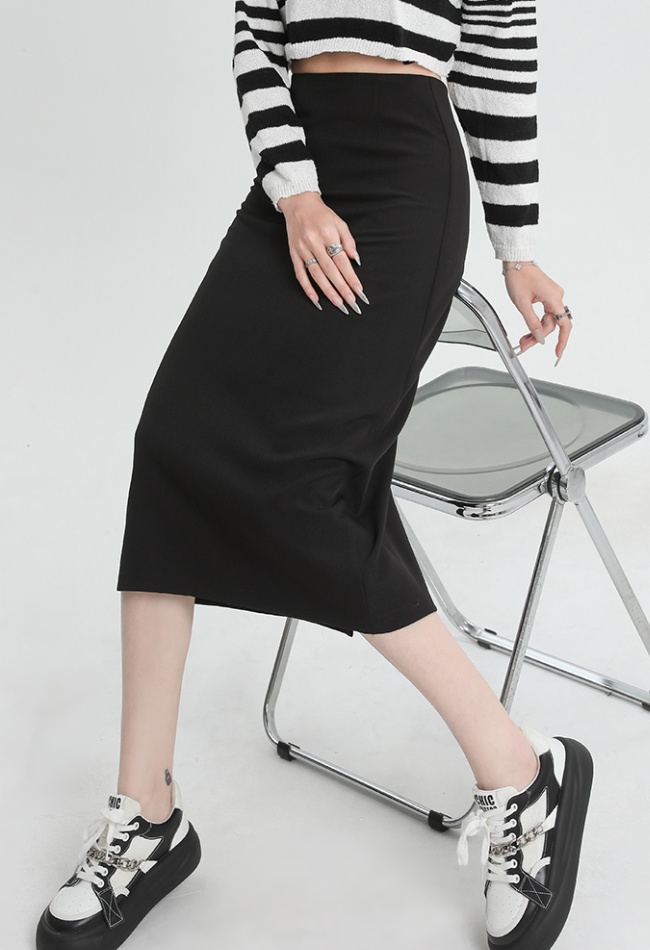 Long business suit slim skirt for women