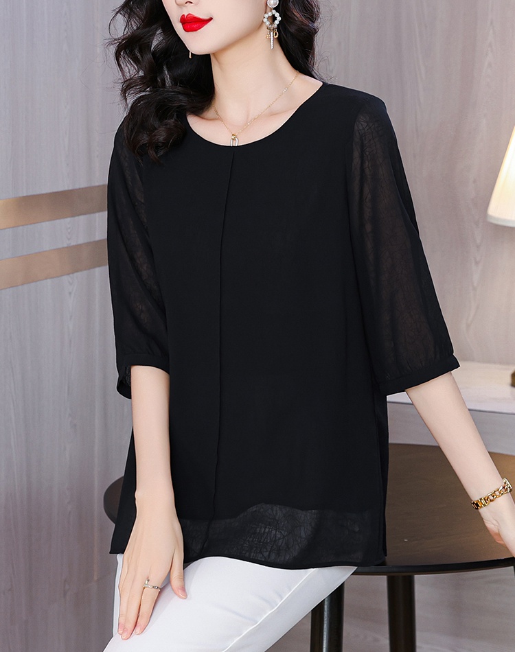 Short sleeve T-shirt Western style tops for women