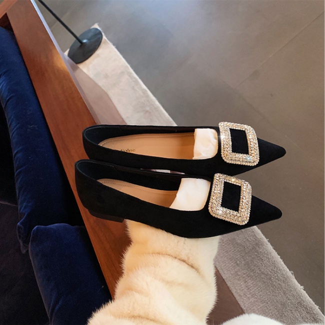 Low high-heeled shoes spring shoes for women