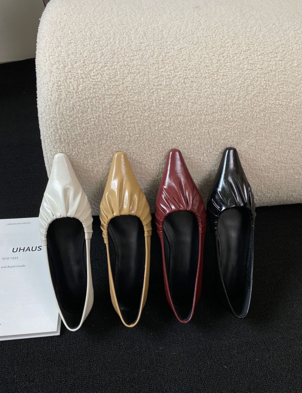 Casual pointed high-heeled shoes fashion shoes