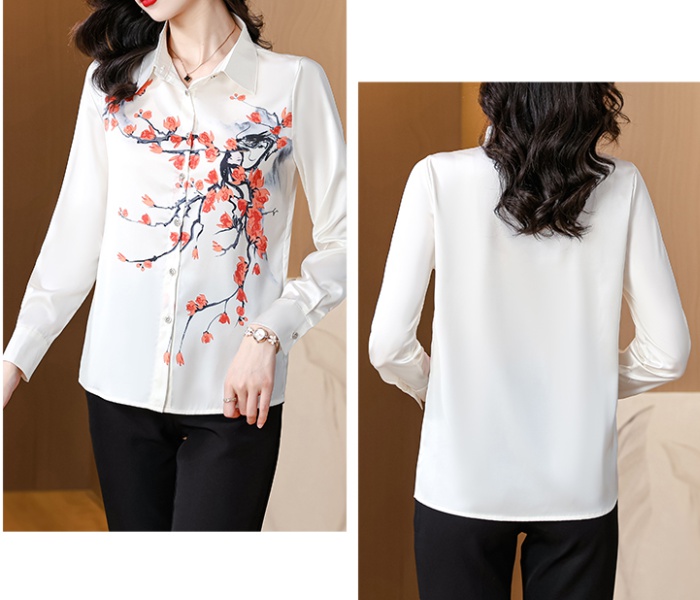 Fashion all-match spring and autumn shirt for women