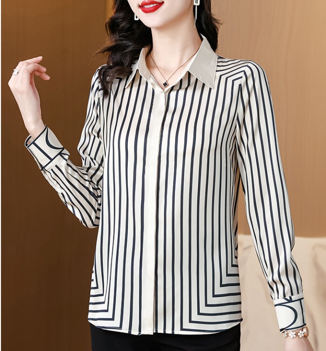 All-match spring and autumn shirt for women