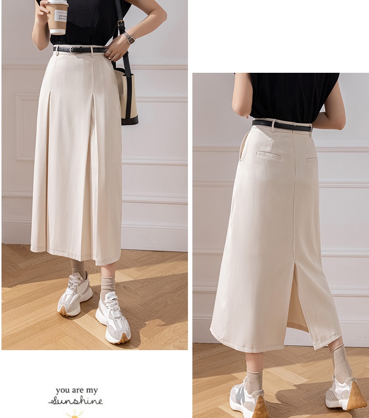 Straight Casual long dress retro skirt for women