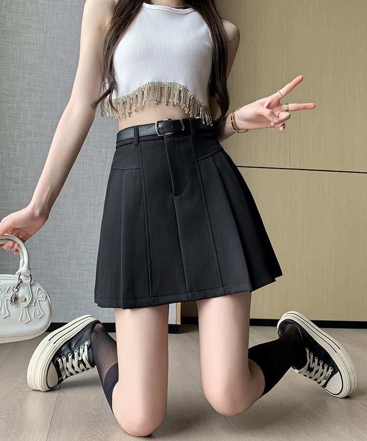 Pleated business suit summer short skirt for women