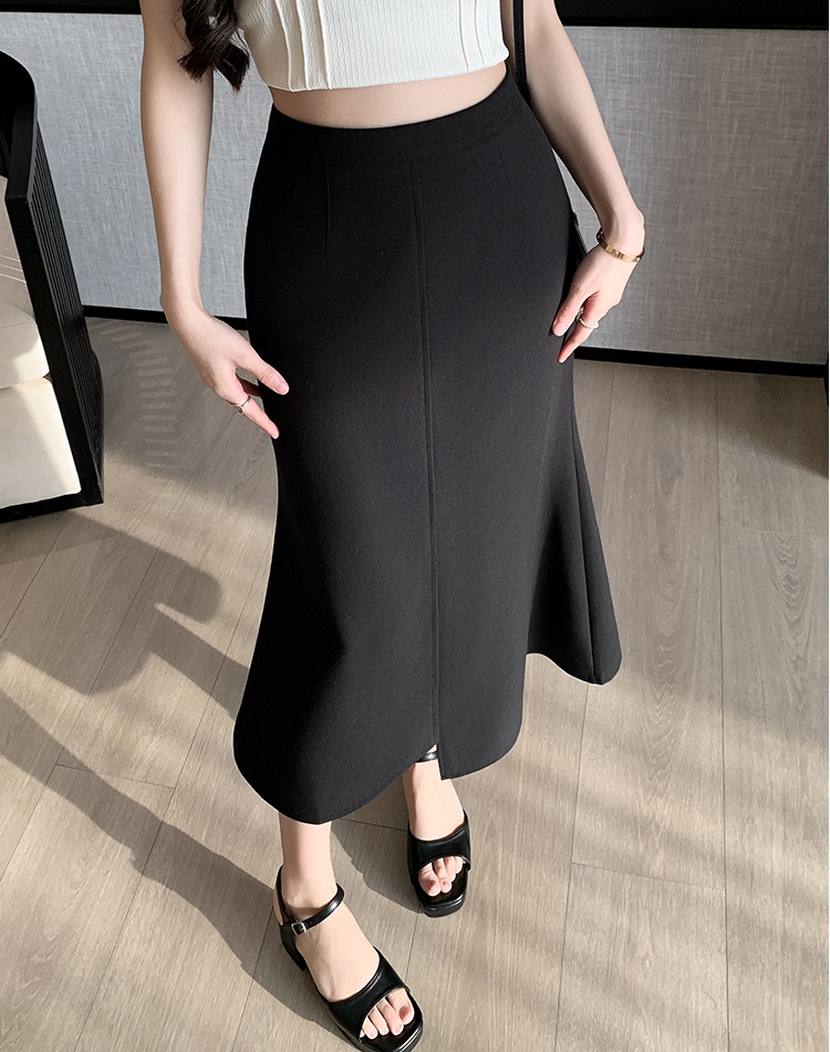 High waist spring and summer long dress long skirt for women