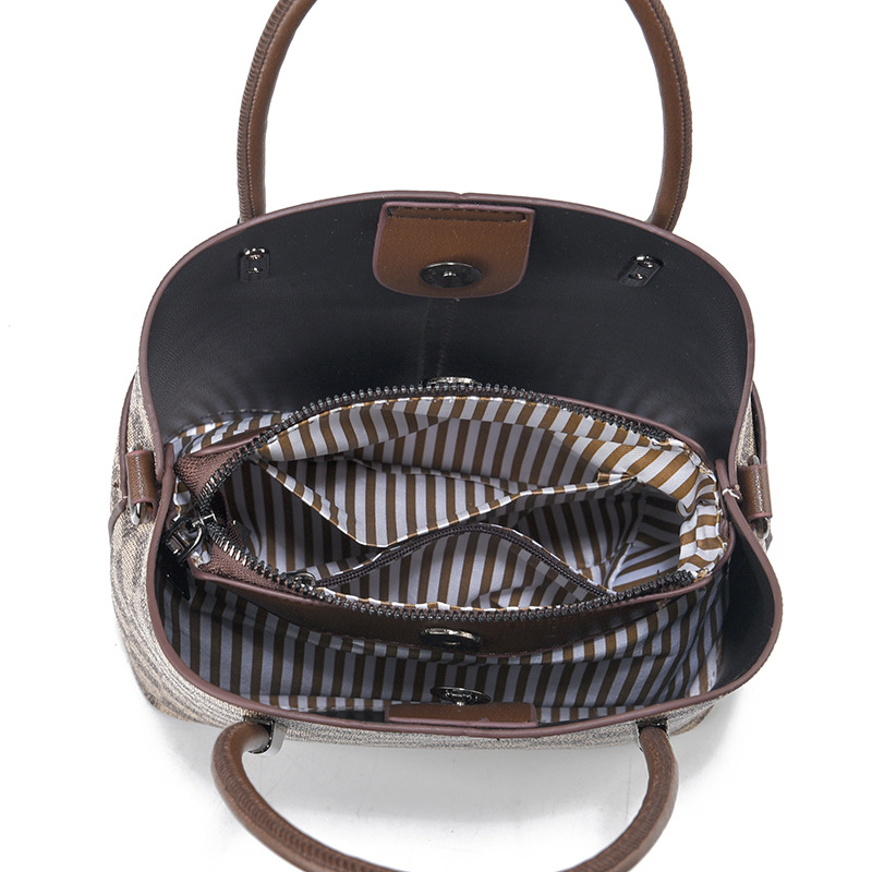 High capacity shoulder bucket bag fashion handbag for women