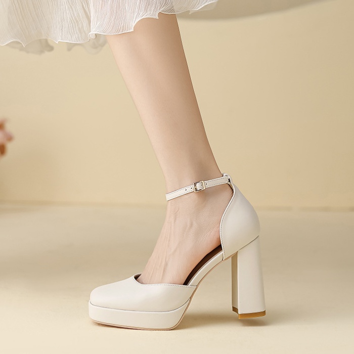 Thick high-heeled shoes fashion shoes for women