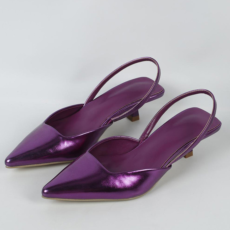 All-match banquet shoes high-heeled sandals for women