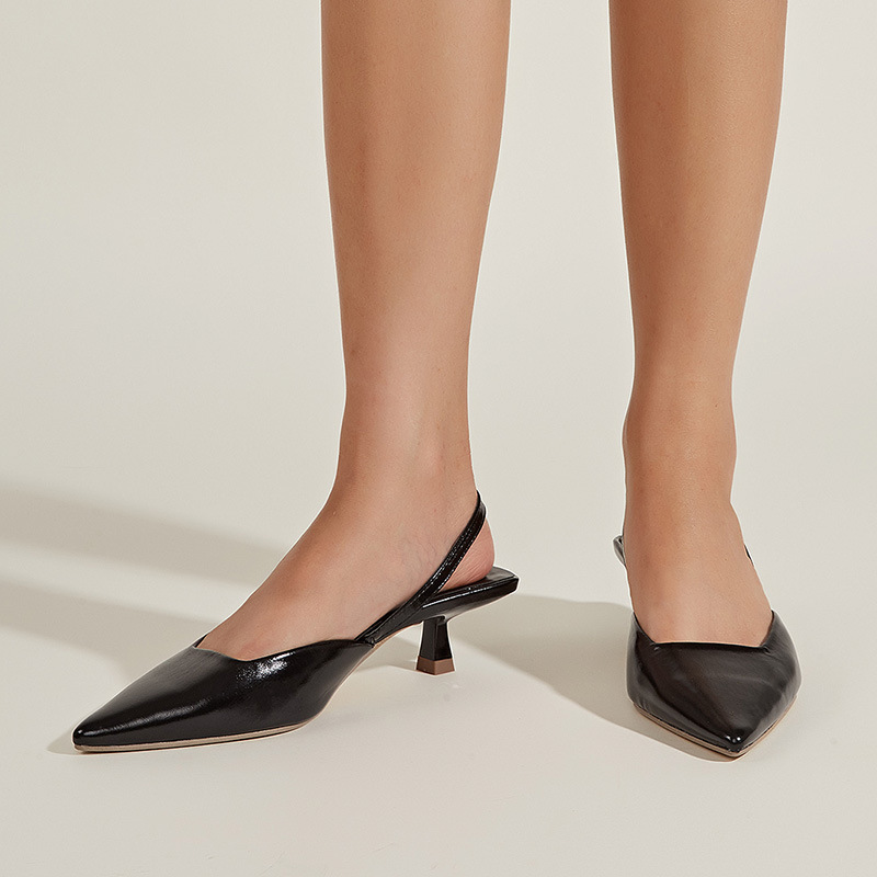 All-match banquet shoes high-heeled sandals for women