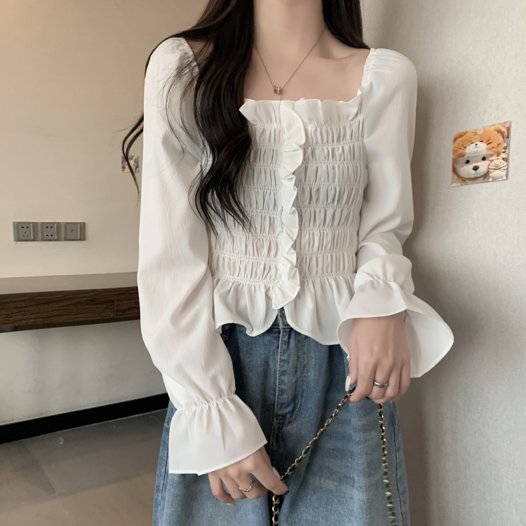 Western style tops small fellow shirt for women
