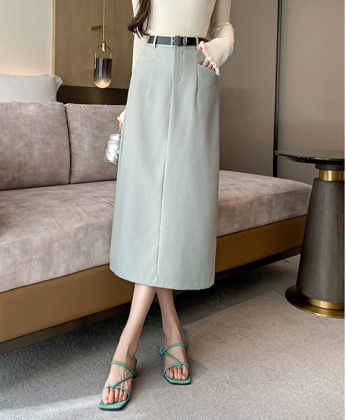 Retro A-line business suit Casual long dress for women