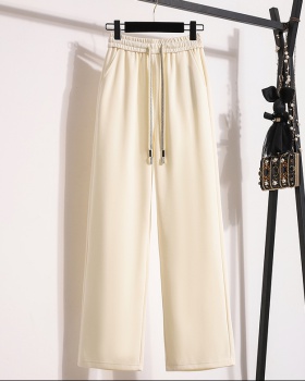 Spring all-match sweatpants Casual wide leg pants for women