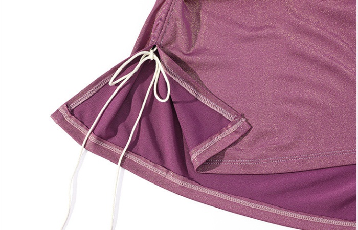 Package hip bronzing Sexy underwear pink skirt