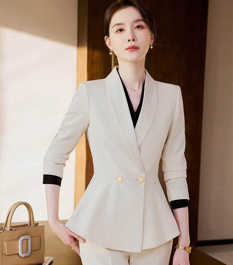 Spring and summer business suit profession coat