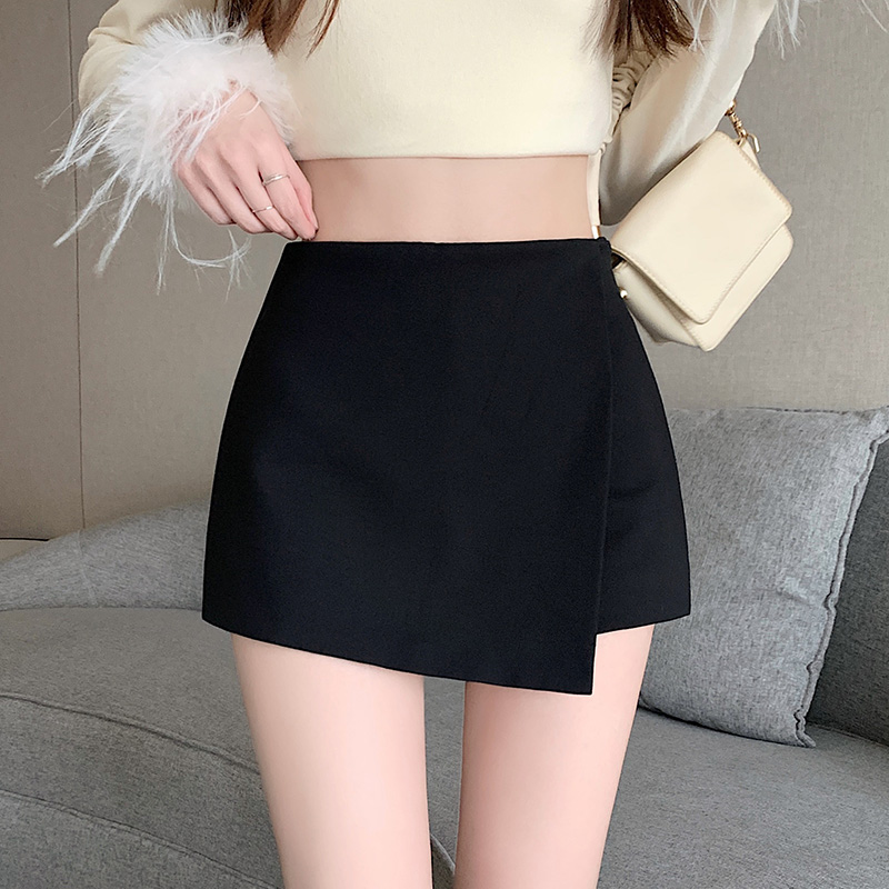High waist all-match short skirt fashion spring skirt
